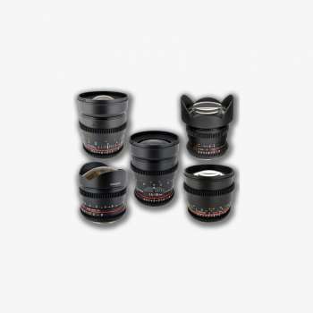 Kiralık Samyang Cinema Lens Seti